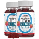 YumVs 成人和儿童的无糖先天性纤维 - Berry Flavor - Kosher Halal 4g 男女高纤维补充剂 - Daily Fiber 消化健康(60 Counter, 2PK)