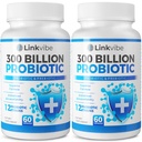 Probiotic 300亿 CMU - 12 Strains 带有有机先生素用于消化和古特, Imune, Bloating Health - 妇女和男子的亲生药物 - 每日免费奶制品, 车架稳定 - 120个计数