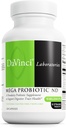 DAVINCI Labs Mega Probiotic ND - 非Dairy Probiotic 补充支持 Gut, 消化和脑健康* - Gut 健康支持补充 非Dairy 复合体 * - 120 维基百科