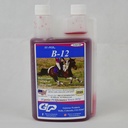 SU-PER B-12 能量马补充剂 - Equine Vitamins B-12 & B-9 叶酸支持液 - 红血细胞生产和Stamina 支持峰值性能 - Quart, (2 Pack)