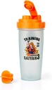 龙球Z 超级赛雅星 Gokum Gym Shaker Bottle - 20盎司 BPA 自由塑胶 Blender Bottle with Whisk Ball - 蛋白质摇摆,换餐,平滑混合器 - 健身附品 - 理想DBZ礼品