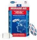 Migraine AID Migraine Relief Patches - 快速代理,对头部张力的非药物支持,易应用头痛补丁,每天使用的安全性,10可处置的Migraine补丁,美国制造