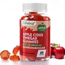 Apple Cider Vinegar Gummys 60 Counts 1000mg AVC 配有维生素B6 维生素B12 代谢,文摘,解毒,Gut & Immune健康