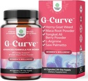 Natures Curft G-Curve Butt和乳房增生药丸 - 草药增生剂 May支持身体雕塑曲线 Saw Palmetto 提取 Horny Goat Weed for Women *Results Vary 60 Count