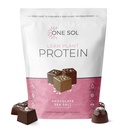 1 Sol Lean 植物蛋白粉、 Pea 和 Brown 水稻蛋白、低碳、 Vegan 友好 - Gluten、Lactose、 & Soy 免费 - 无添加糖、非GMO、 清洁营养、无布洛丁(巧克力海盐)