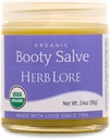 Herb Lore 有机靴子盐 – 天然酥油膏 – 敏感、稀释区和痒的草药慰藉油(3.4 oz)
