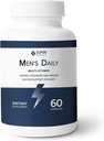 Super Naturals Men's Daily 多维塔明能量增强器和对男性的免疫系统支持(60 Capsules, 30天供应)