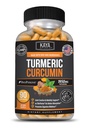 Kaya Naturals Turmeric Platinum, 60 Consules, Bioperine, Premium 支持 95% 标准化 Crucuminoids - 60 Capsules