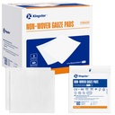 Kingstar Sterile Nonwoven Gauze Pades, 4"x 4" 伤痕穿戴, 60 Packs - 120 Picks Superior Soft Sponge Pades, 创伤或手术后伤痕的高级Absorbent Gauze压缩器