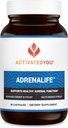 《ActIVTEDY YOU ADRENALLIF-平静和放松 肾上腺支持补充剂》,用于减轻压力、安眠和聚焦能量w/Magesium,维生素B12, & Rhodiola Rosea 提取(90 Capsules)