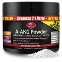Olympic Labs PSN A-AKG 男子健康,能量和运动营养性能粉,40-3g 服务,120 Gram Jar