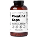 圣克鲁斯Paleo Creatine Capsules, 支持肌肉生长与能源, Gluten Free, Keto, 无糖, Paleo, 不填充剂或添加剂, Creatine Monohdryate Pills, 2500mg, 100 services, 300 capsules