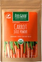 Feel good Superfoods Carrot Juice Powder - 消化、皮肤、眼和免疫支持的保健补充剂 - 含有Beta Carotene和维生素A - 7 oz