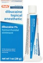 Rugby Dibucaine 主题麻醉药 1% 痔疮膏 -- -- 治痒和烧伤的止痛霜,治痔疮,抗痒霜 1 Oz(1包)