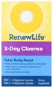 更新生活 成人清洁 身体整体重置 高级草药配方 - 2-Part, 3天 方案 - Gluten, Dairy & Soy Free - 12 Vegetarian Capsules