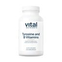 致命营养素 Tyrosine 和 B 维生素 → 甲状腺, Immune 和 Nerve 支持公式 → 肾上腺支持复合体 → Gluten,乳品,Soy Free → → Non-GMO → 100 Capsules