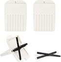 (16Pcs) Cerustop Wex Guard Filters for Toude Aids Supposed, 听力Aid Wax Filters Fit Reund, Phonak, Widex 和 Unitron, 听力Aids 替换部件清洗工具