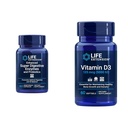 寿命延长 60-超级消化酶 & 5000 IU 维生素 D3 Capsules 用于消化,骨,脑,免疫健康