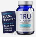 TRU NIAGEN PRO NAD+ 抗衰老和细胞再生补充,2×500mg 专利的Niagen, 30 services 支持细胞能源 | Nicotinamide Riboside(NR) 男女每日补充