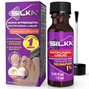 SILKA Max 抗风毒液 与布魯斯施用器一起促进Toenail健康, 1周的结果, Nail Fungus 治疗损坏的Toenails, Athlete的脚部治疗, Tolnaftate 1% 04.5 Fl Oz