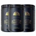 有机炭粉 活化炭 天然 维冈 有机 转基因 自由 - 大瓶 25 oz 粉 - 3 pack