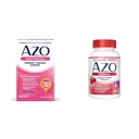 AZO 双保护 + Urinary + 阴道支持 + + 预生+ 临床证明 女性亲生 + 24小时内开始工作 + 非GMO + 30 Counter & Cranberry Urinary Tract 健康补充