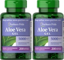 清教徒的"骄傲阿罗耶·维拉"摘录 25mg (5000mg Equivalent) Softgels, 200 Count (Package May Vary) (Pack of 2).