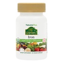NaturesPlus 生活花园源头 认证的有机家庭铁 18 mg cap - 30 Vegan Capsules - 植物基铁补充剂 - 支持健康血液 - 蔬菜,无葡萄糖 - 30 服务