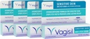 Vagisil Feminine Anti-Itch Cream for Women, Sydrocortisone的敏感皮肤配方,帮助缓解Yeast感染刺激,妇科医生测试,Soothes & Cools, 1oz (Pack of 4)