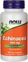 现在食品 Echinacea 根 Purpurea 400 mg 100 Caps