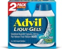 Advil Liqui-Gels (2pk, 120 个伯爵)