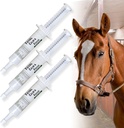 Ramard Total Calm and Focus for Horse Supplement - Magnesium & Calming Formula for Horse show, Training, 性能心理警示不昏暗, Show Safe, Equine Support 1oz Syringe 3Packs (英语).