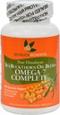 Seabuck Wonders Sea Buckthorn Oil Blend - 500 mg - Omega 7 完成 - Natural - Gluten Free - 120 软胶(包2)