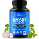 Brain Code Nootropic Brain Remember and Focus 支持认知健康与精神清晰,增强浓度 QQ 90 Capsules