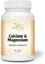 Zen 补充剂 - Hi Potency Calcium & Magnesium 配有 D3 & Boron 增强吸收,支持骨质健康与骨质密度250塔布