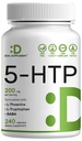 交易补编 5-HTP 200 mg Pervice, 240 Capsules, 98% Africa Derived Griffonia种子摘录 QQ 4 in 1 Formula + Active L Theanine, L Tryptophan, & GABA & GABA → 放松支持补编