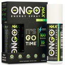 OnGo Energy - 天然咖啡因(1500mg) 即时能源口腔喷洒 QQ Vegan,糖和Gluten免费 QQ B3,B6,B12维生素喷雾 QQ 聚焦与记忆 QQ 研究,工作与更多QQMint口味 15服务