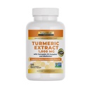 Nature's Lab Turmeric Crucumin C3 Complex 1000mg - Turmeric 提取1000mg & BioPerine 5mg 标准化到95%,促进心血管,免疫,联合,皮肤健康 - 120 Capsules(60天供应)