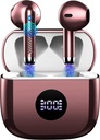 无线耳机 蓝牙 5.4 Ear Buds LED Power Power 显示耳机 Bass Streeo 蓝牙耳机在耳朵噪声中取消Mic,40H Playback Mini Case IP7 用于Android iOS的防水运动耳机