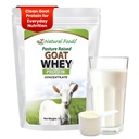 Z 天然食品 山羊Whey 蛋白质粉的集中 - 未定型, 不味型, 增生 Whey - 清洁山羊蛋白粉,配有重要蛋白,用于体重管理,免疫支持,健身,1磅