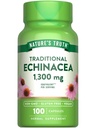 大自然的真理 Echinacea 提取 Capsules | 1300mg | 100 伯爵 | Non-GMO & Gluten Free