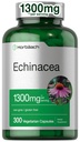 Horbäach Echinacea 摘录 Capsules 1300mg | 300 counter | Vegan, Non-GMO, Gluten 免费补编