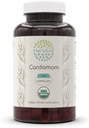 草本植物(HerbEra Cardam) USDA 有机120 Capsules | 天然草本植物(Natural Herbal suppless) | 认证有机植物(Eletaria cardamum) 干草(120 Capsules)