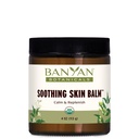 Banyan Botanics Soothing Skin Balm — 有机草皮护理与Neem Leaf和Vetiver — 冷却和Soothing Balm 促进自然皮肤健康 — 4 oz — 非 GMO 可持续来源石油