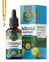 HERBAMMA 肾上腺支持液滴 - Vegan 肾上腺叮当与 Ashwagandha Root & Rhodiola Rosea 提取 - 非GMO,酒精和无糖补充 - 28日供应