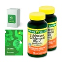 Echinacea Goldenseal Blend Entertainary补编,900 mg,75 Ct Bundle 带有独家维生素和矿物A至Z-更好的Ligth & Spring指南@(3项)