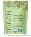 Truvani Vegan Pea蛋白粉 | Matcha | 20g 有机植物基蛋白 | 10 services | Keto | Gluten & 乳品自由 | 低碳 | 无添加糖