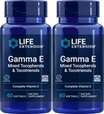 寿命延长 Gamma E 混合 Tocopherols & Tocotrienols 60 软胶(包2)