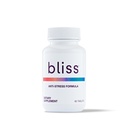 Bliss Herbal 压力支持 — Ashwagandha、Rhodiola & L-Theanine 的适应性药片 — — 推动平静、 Mood平衡和精神清晰 — Vegan & Gluten-free — 60药片