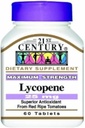 LYCOPENE, 最大强度, 25毫克, TRIPLE VALUE PACK(3X 60 TableTS), 21世纪卫生保健